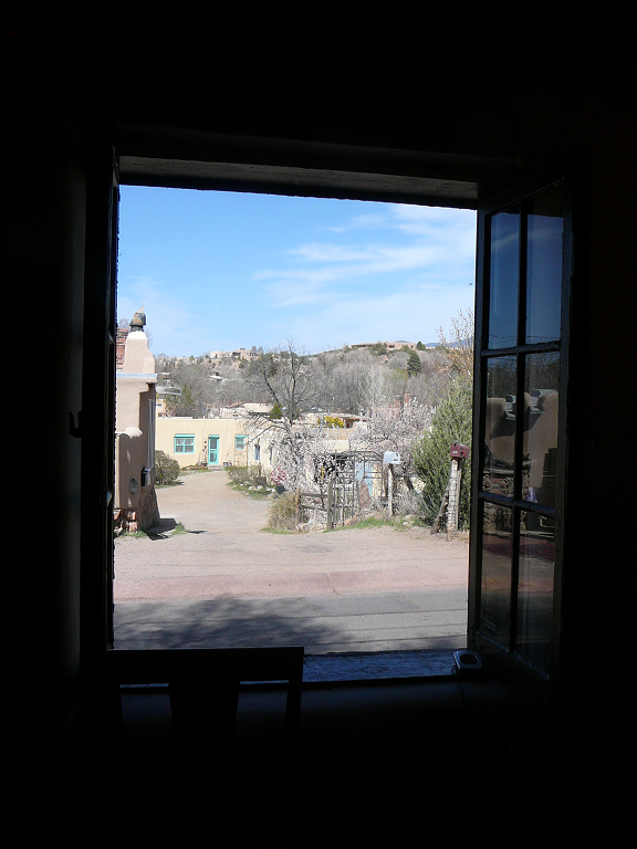 Canyon Road from mirador