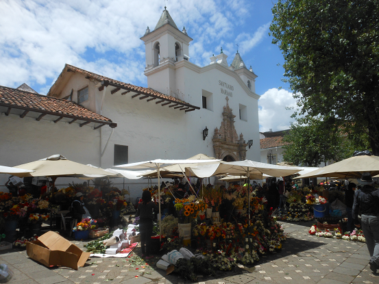 cuenca flower market
